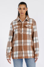 Load image into Gallery viewer, Boyfriend Oversized Soft Flannel Shacket
