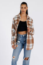 Load image into Gallery viewer, Boyfriend Oversized Soft Flannel Shacket
