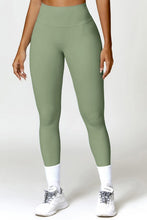 Load image into Gallery viewer, Solid high-waisted hip-lifting athletic leggings
