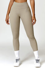 Load image into Gallery viewer, Solid high-waisted hip-lifting athletic leggings
