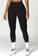 Load image into Gallery viewer, Solid high-waisted hip-lifting athletic leggings
