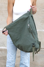 Load image into Gallery viewer, Kai Asymmetric Canvas Backpack
