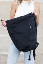 Load image into Gallery viewer, Kai Asymmetric Canvas Backpack
