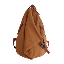Load image into Gallery viewer, Kai Asymmetric Canvas Backpack
