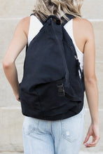 Load image into Gallery viewer, Kai Asymmetric Canvas Backpack
