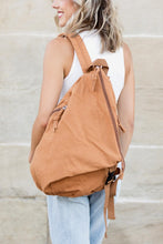 Load image into Gallery viewer, Kai Asymmetric Canvas Backpack
