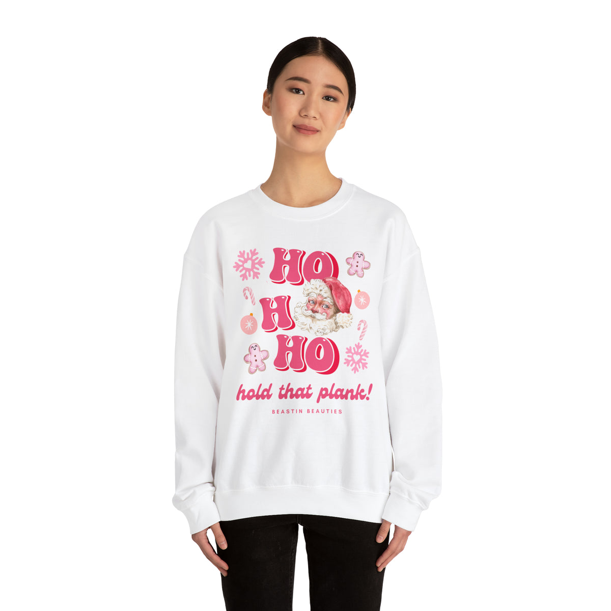Ho Ho Ho Hold that plank Crewneck Sweatshirt