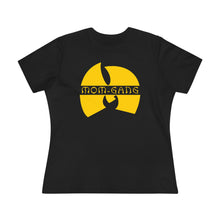 Load image into Gallery viewer, Mom-Gang Women's Cotton Tee — Retro Wu-Tang Style Graphic Shirt
