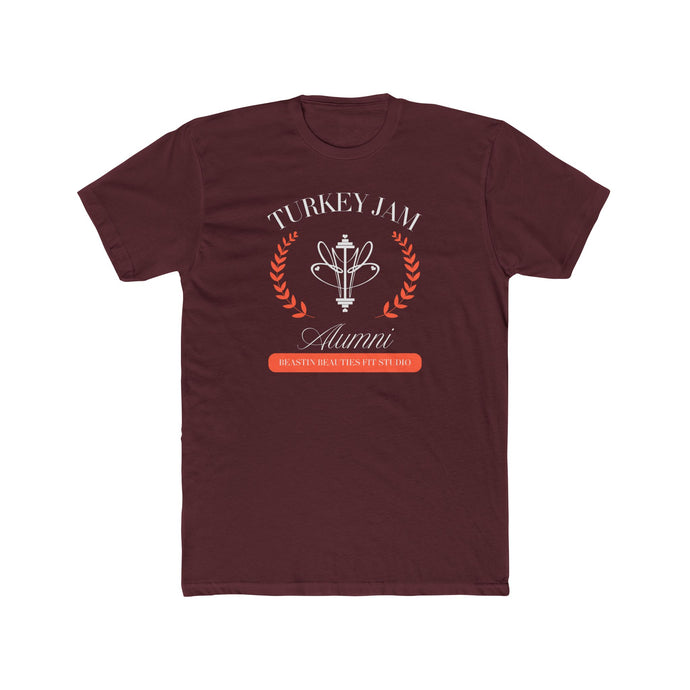 Turkey Jam Unisex Cotton Crew Tee - 