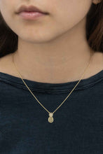 Load image into Gallery viewer, Pineapple Necklace 18K &amp; 24K Gold
