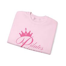 Load image into Gallery viewer, Pilates Princess Crewneck Sweatshirt - Workout Apparel, Gift for Her, Fitness Fashion, Exercise Clothing, Pilates Lover
