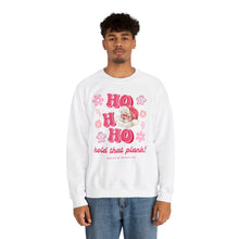 Load image into Gallery viewer, Ho Ho Ho Hold that plank Crewneck Sweatshirt
