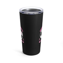 Load image into Gallery viewer, Pink Fluffy Stars Tumbler 20oz
