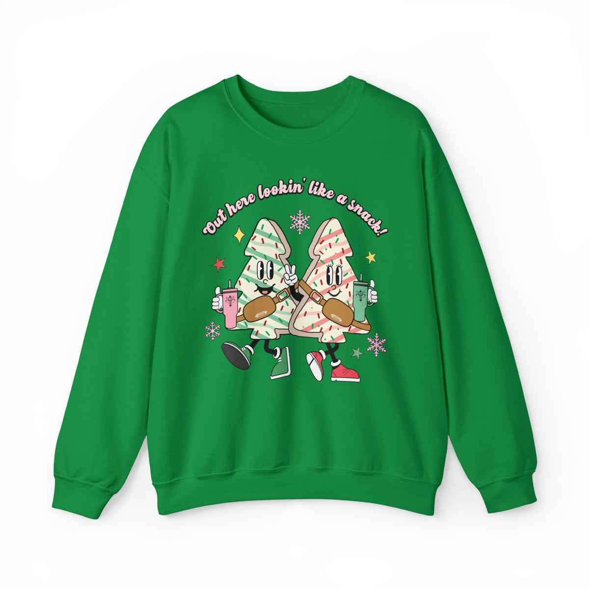 Out here lookin' like a Snack Crewneck Sweatshirt