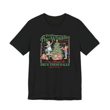 Load image into Gallery viewer, Vintage Jingle Jam Tee – “From the Windows to the Walls… I’m About to Deck These Halls”
