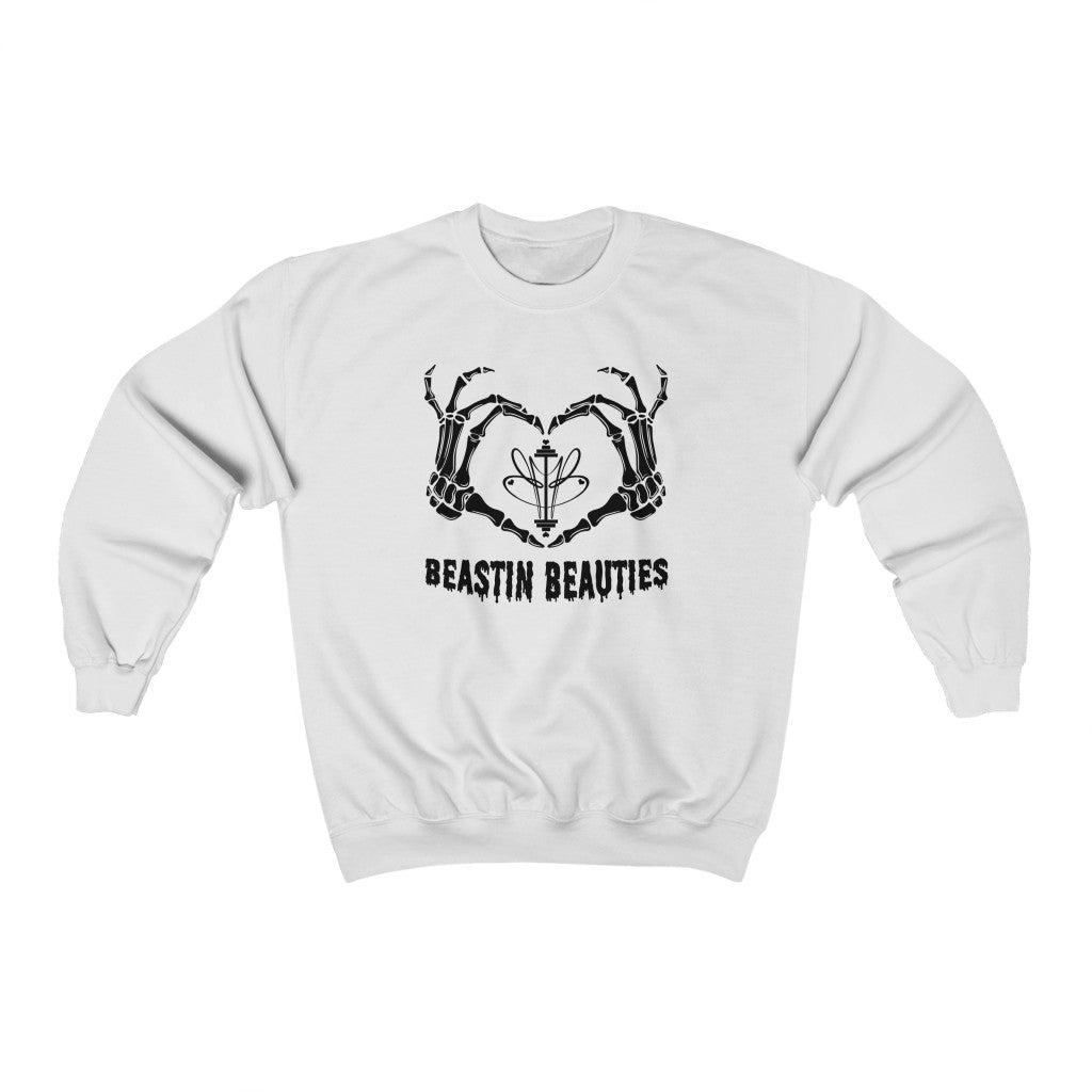 BB Skeleton Heart Crewneck Sweatshirt