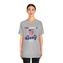 Load image into Gallery viewer, Red White &amp; Booty Short Sleeve Tee
