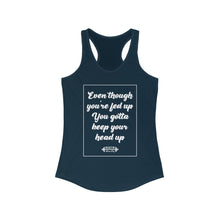Load image into Gallery viewer, Keep Yo Head Up Racerback Tank
