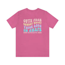 Load image into Gallery viewer, Cute Face, Chubby Waist Short Sleeve Tee
