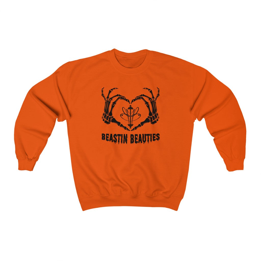 BB Skeleton Heart Crewneck Sweatshirt