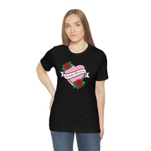 Load image into Gallery viewer, Hearts &amp; Roses Short Sleeve Tee
