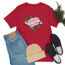 Load image into Gallery viewer, Hearts &amp; Roses Short Sleeve Tee
