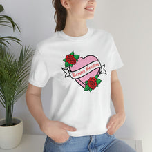 Load image into Gallery viewer, Hearts &amp; Roses Short Sleeve Tee
