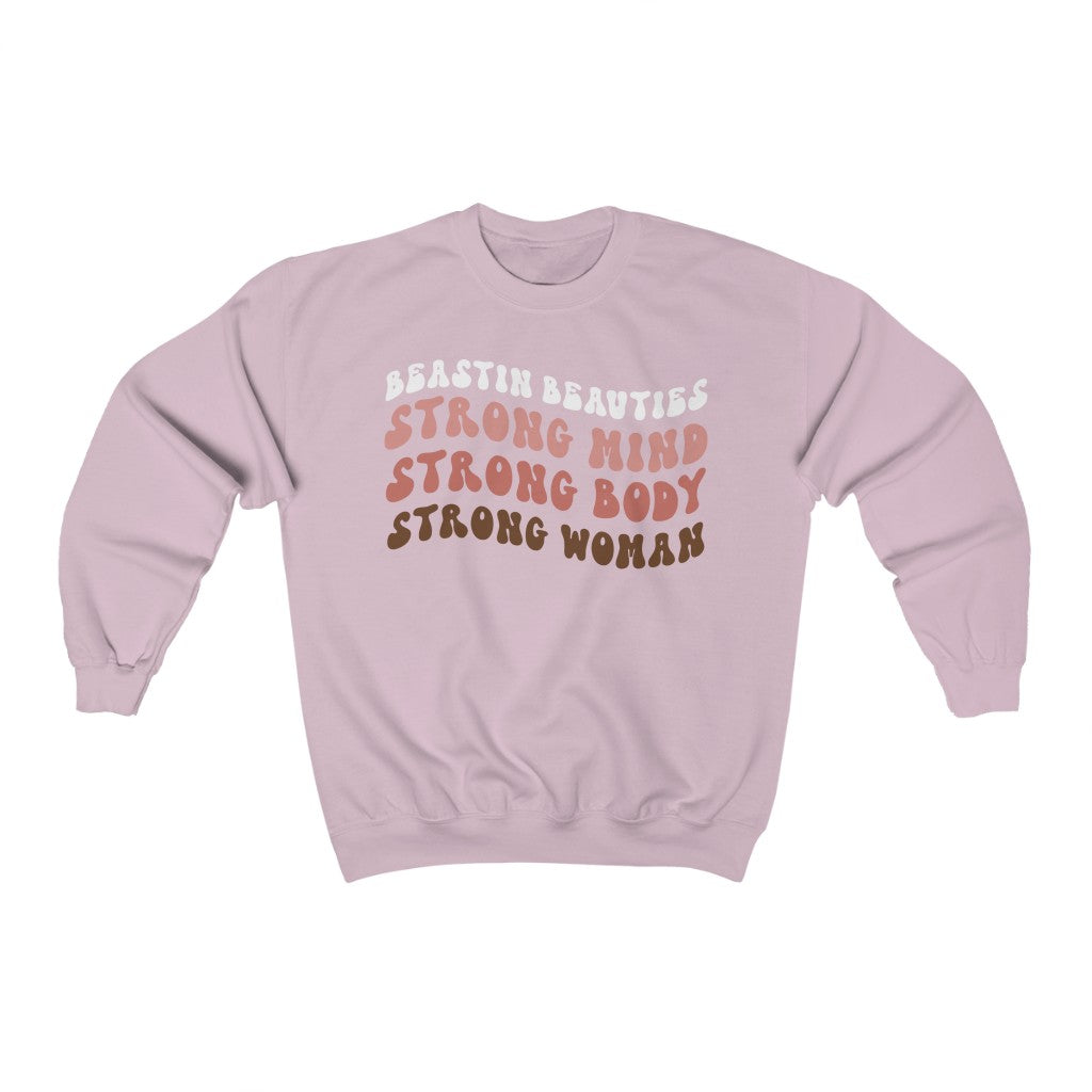 Strong Woman Crewneck Sweatshirt