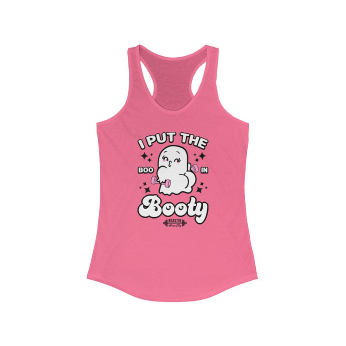 BOO-ty Ghost Racerback Tank