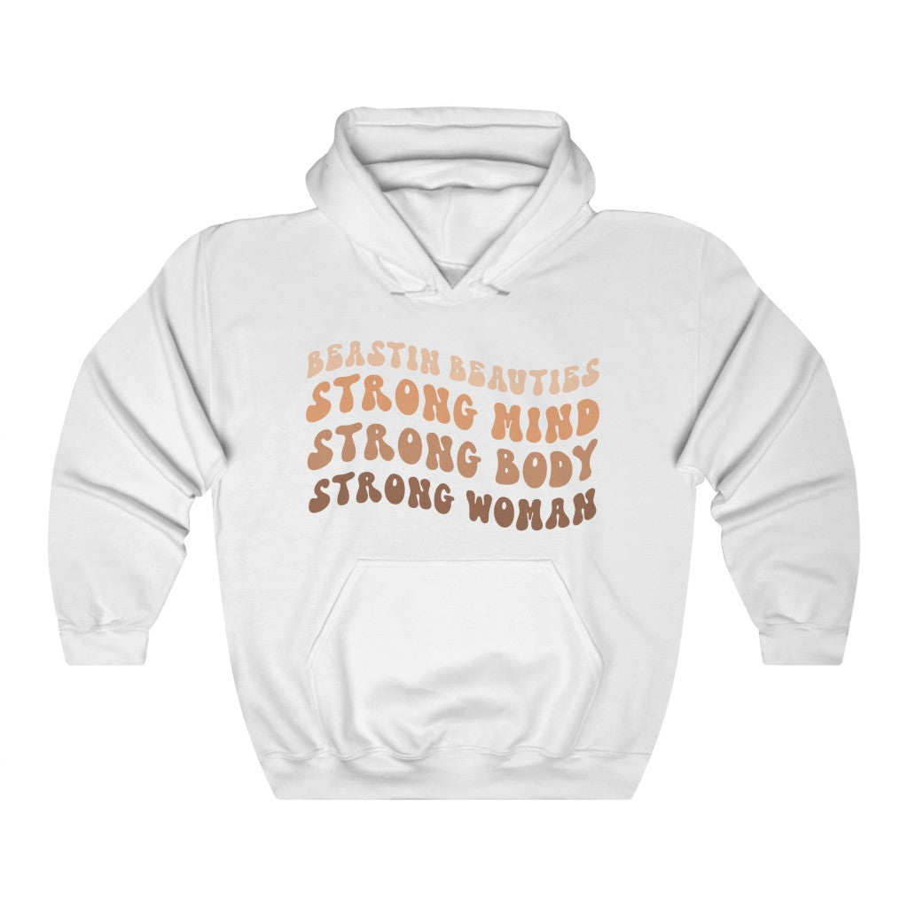Strong Woman Hooded Sweatshirt
