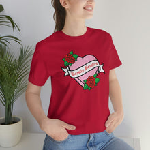 Load image into Gallery viewer, Hearts &amp; Roses Short Sleeve Tee
