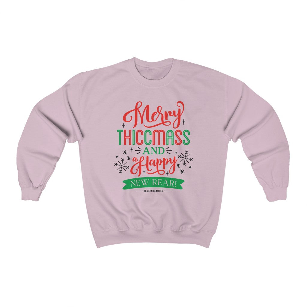 Merry Thiccmas Crewneck Sweatshirt