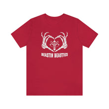 Load image into Gallery viewer, BB Skeleton Heart Short Sleeve Tee
