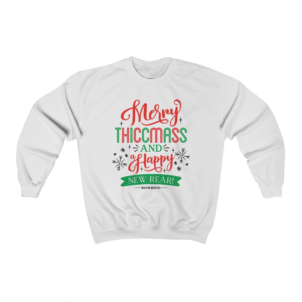 Merry Thiccmas Crewneck Sweatshirt