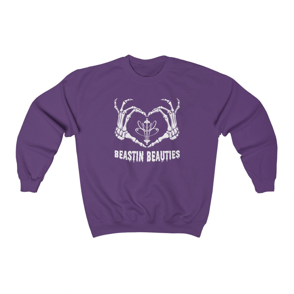 BB Skeleton Heart Crewneck Sweatshirt