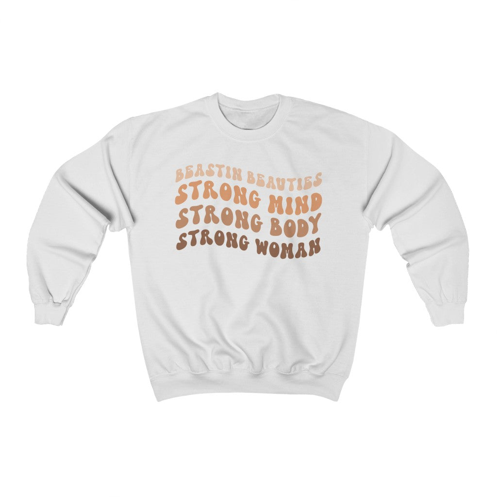 Strong Woman Crewneck Sweatshirt