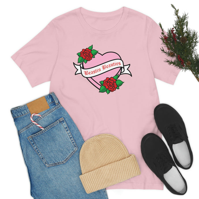 Hearts & Roses Short Sleeve Tee