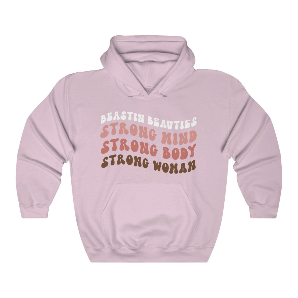 Strong Woman Hooded Sweatshirt