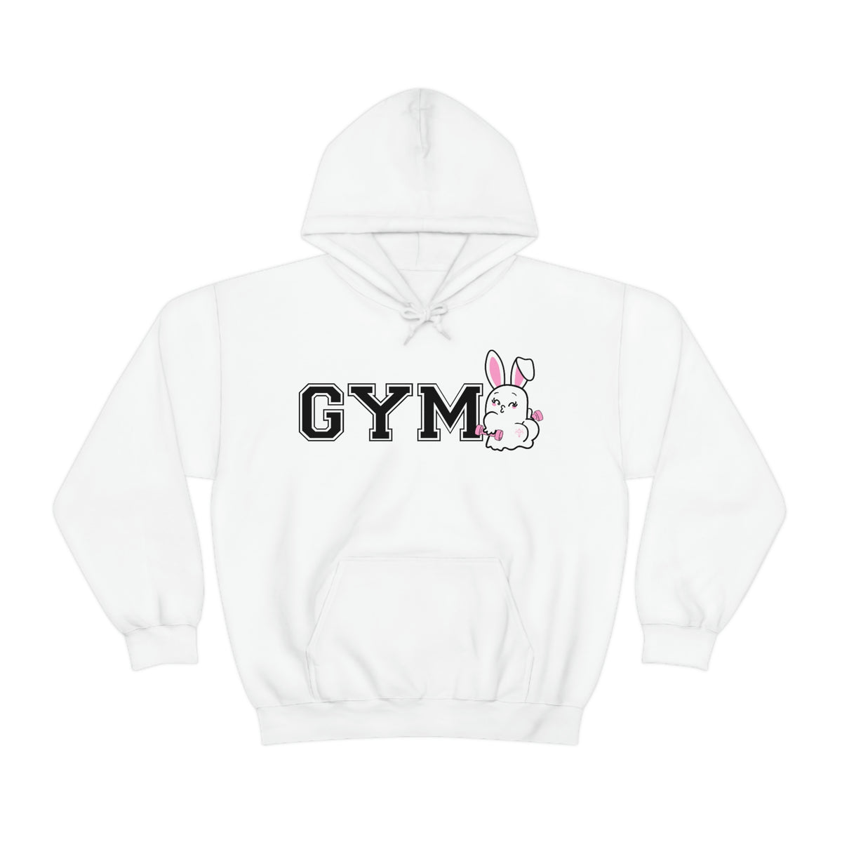Gym Bunny Hooded Sweatshirt