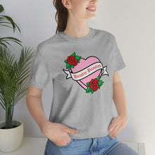 Load image into Gallery viewer, Hearts &amp; Roses Short Sleeve Tee
