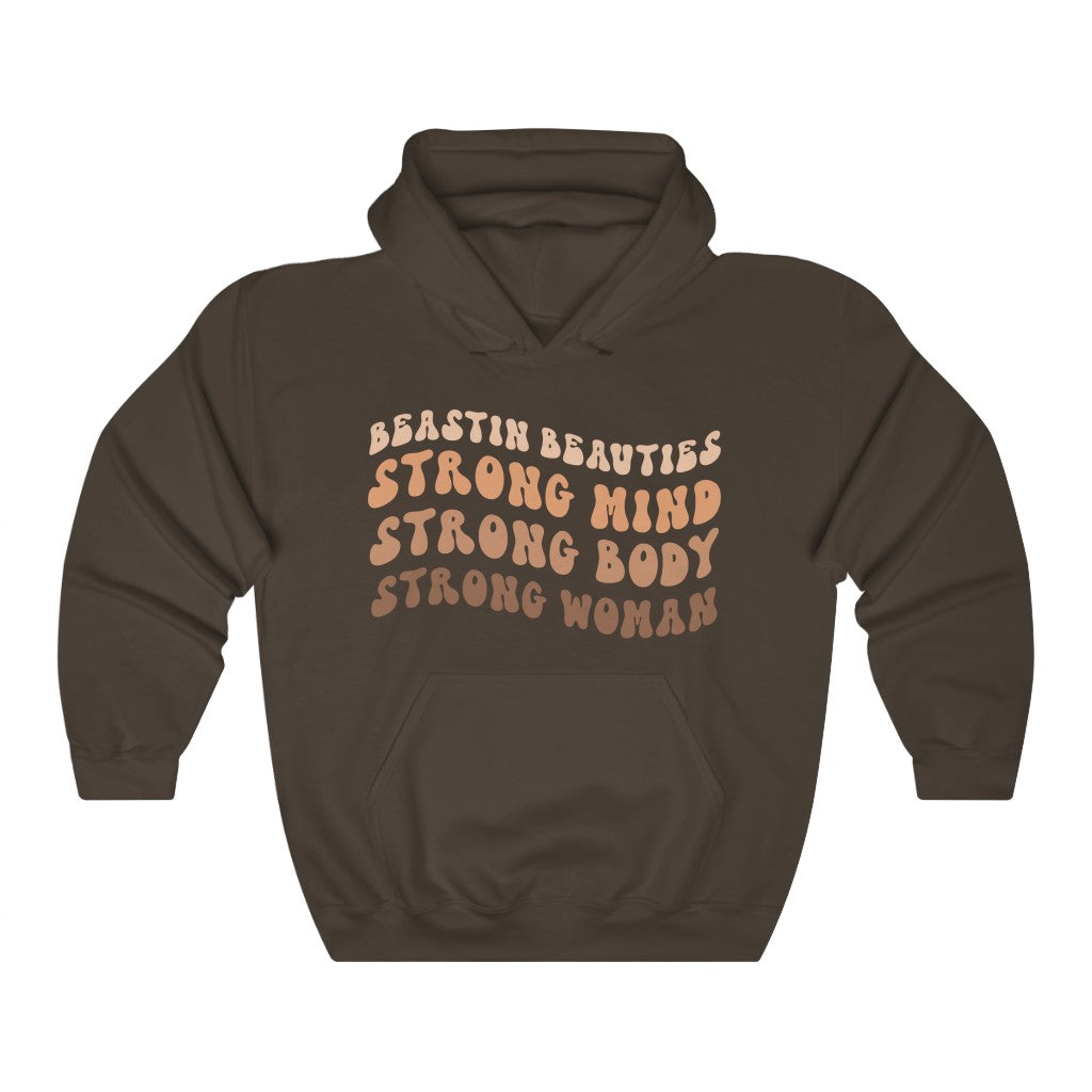 Strong Woman Hooded Sweatshirt