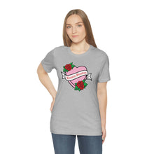 Load image into Gallery viewer, Hearts &amp; Roses Short Sleeve Tee
