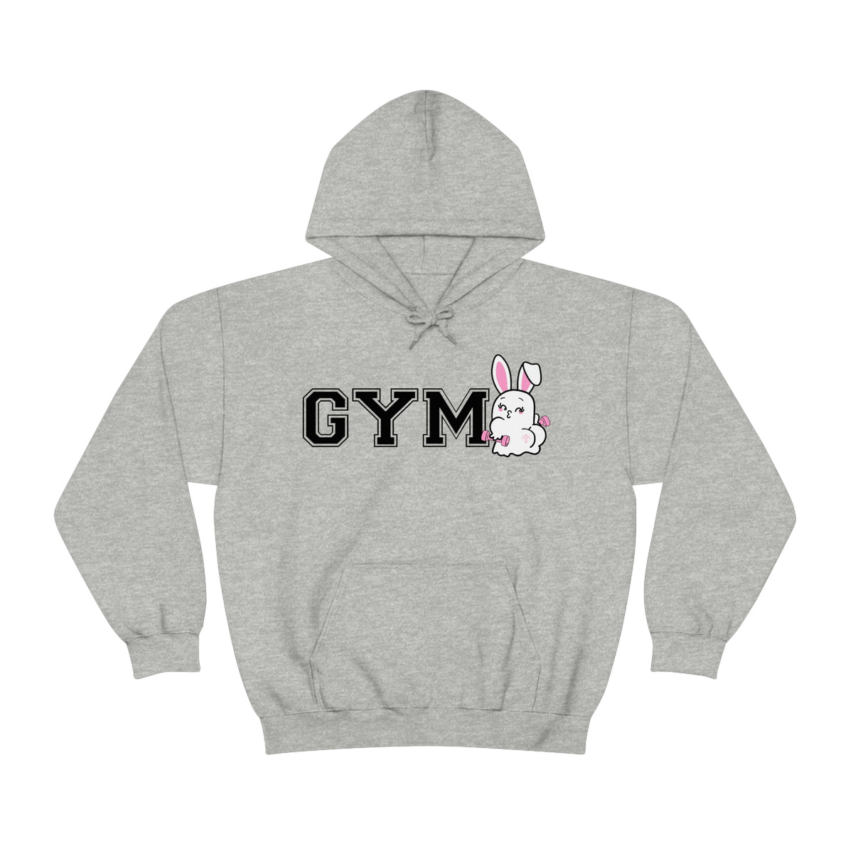 Gym Bunny Hooded Sweatshirt