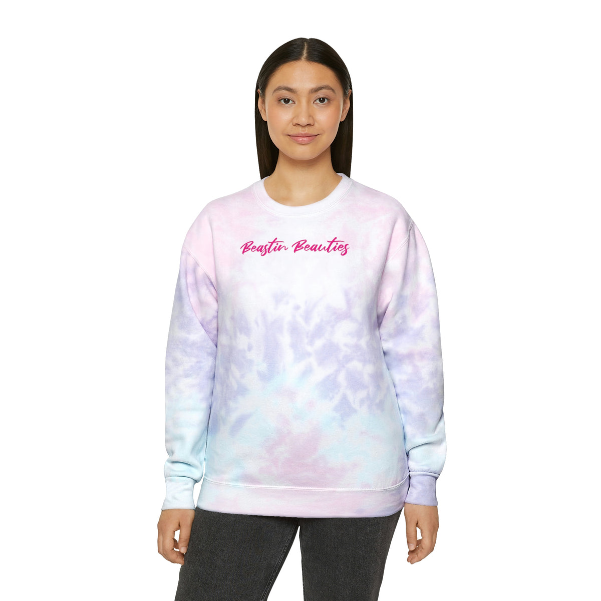Beastin Beauties Cotton Candy CREWNECK sweater