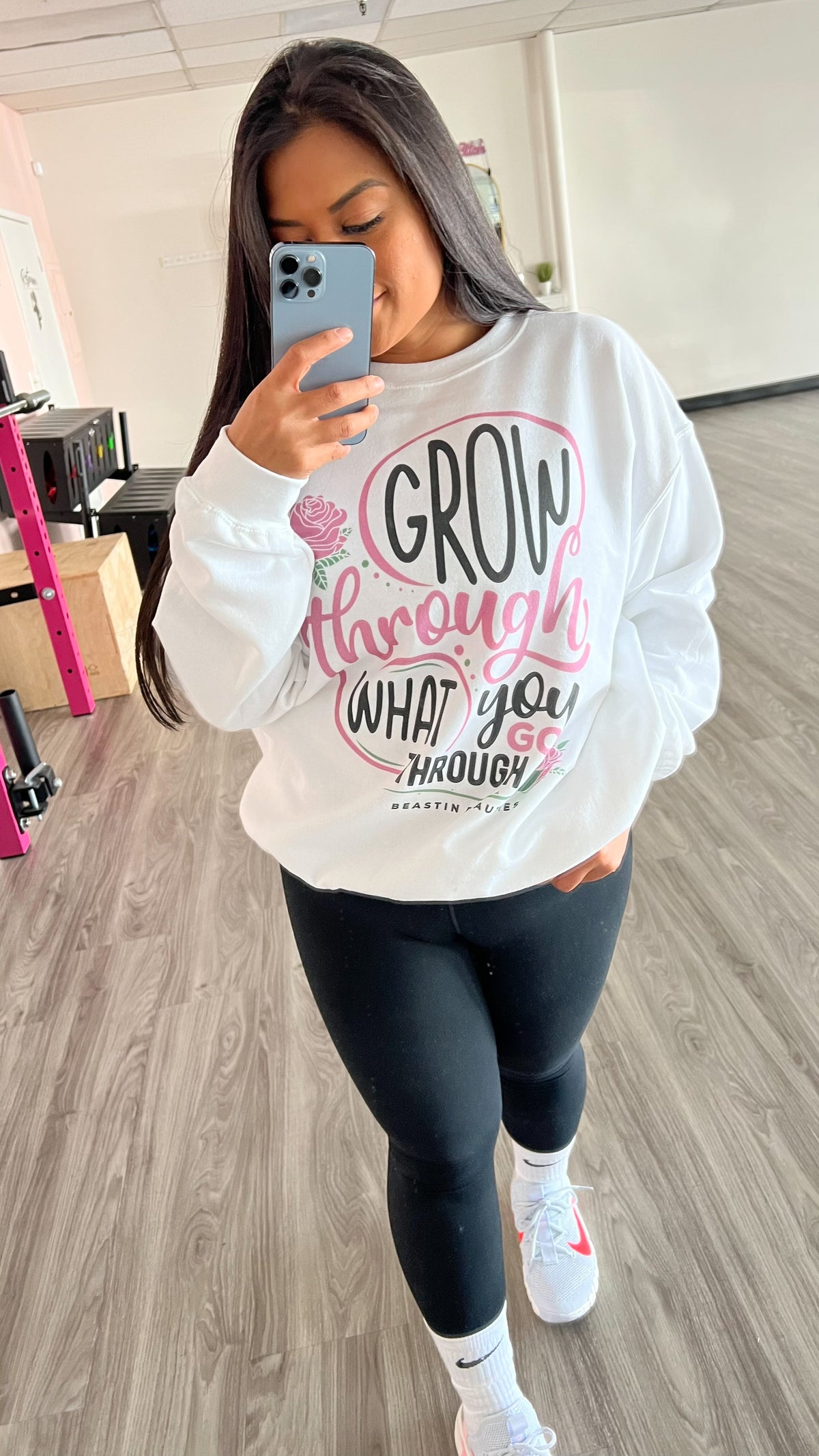 Grow Through Crewneck Sweatshirt