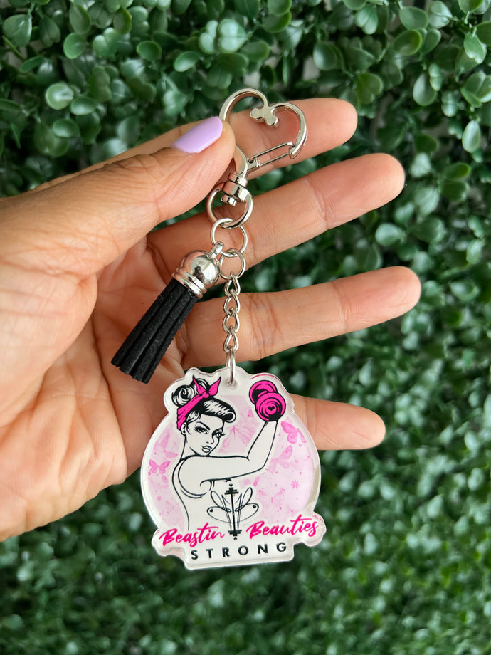 BB Strong Acrylic Keychain