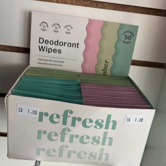 Deodorant Wipe