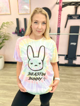 Load image into Gallery viewer, Beastin Bunny Rainbow Tee
