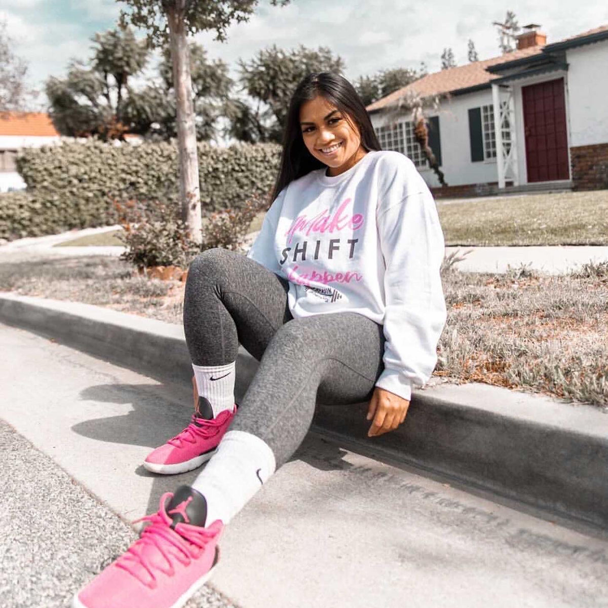Make Shift Happen Crewneck Sweatshirt